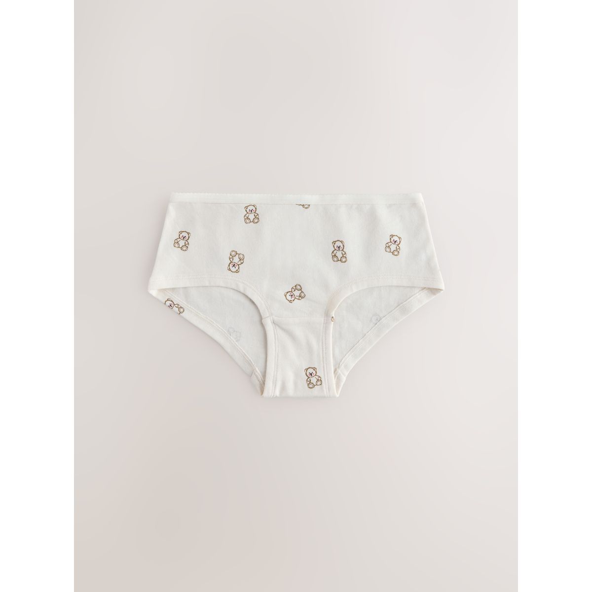 Slip imprimé taille basse, lot de 5 ours rose, NEXT
