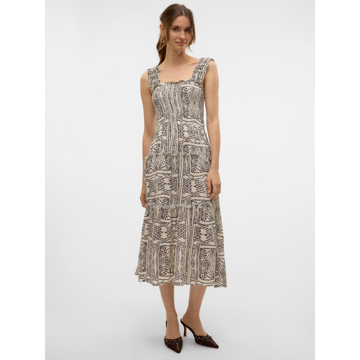 Robe oatmeal, VERO MODA