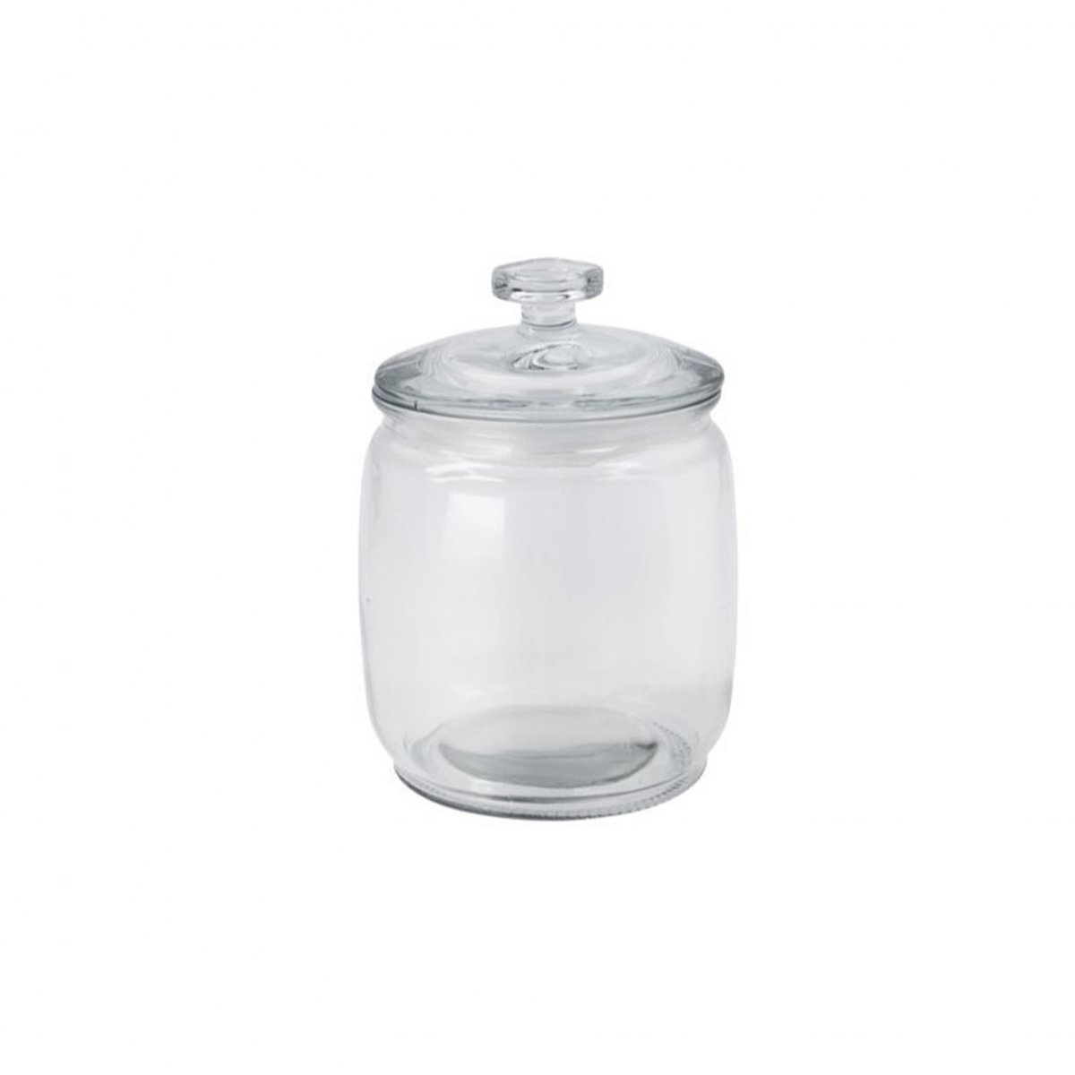 Bocal Ville h 14 cm transparent, HOUSE DOCTOR