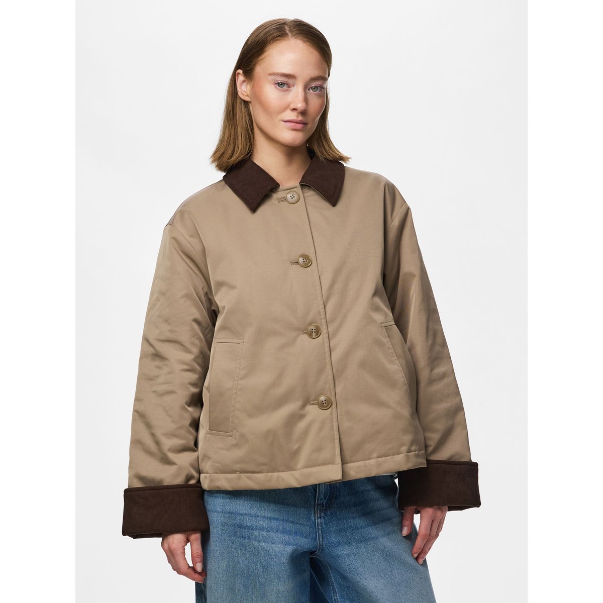 Veste greige, PIECES