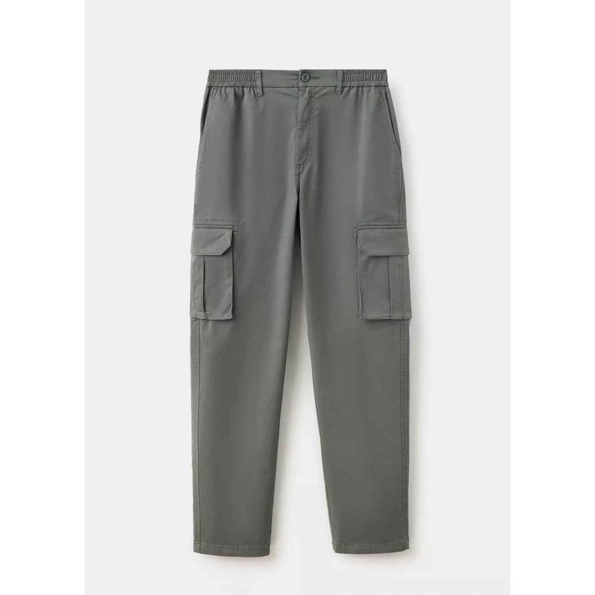 Pantalon droit cargo vert pastel, MANGO TEEN