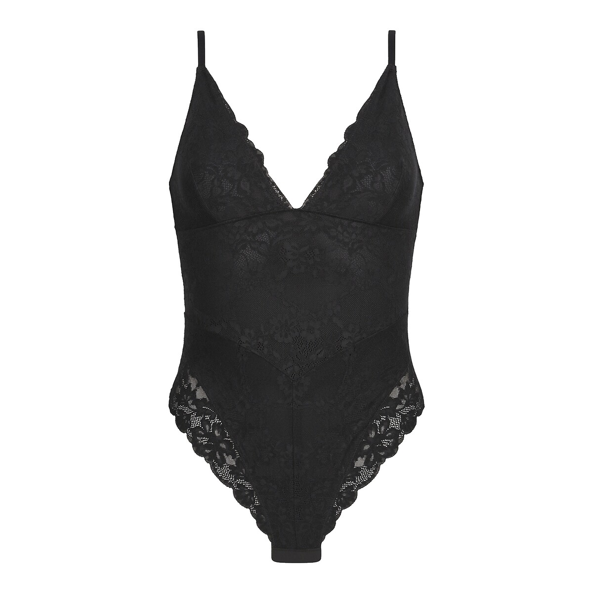 Body DAILY DENTELLE noir, DIM