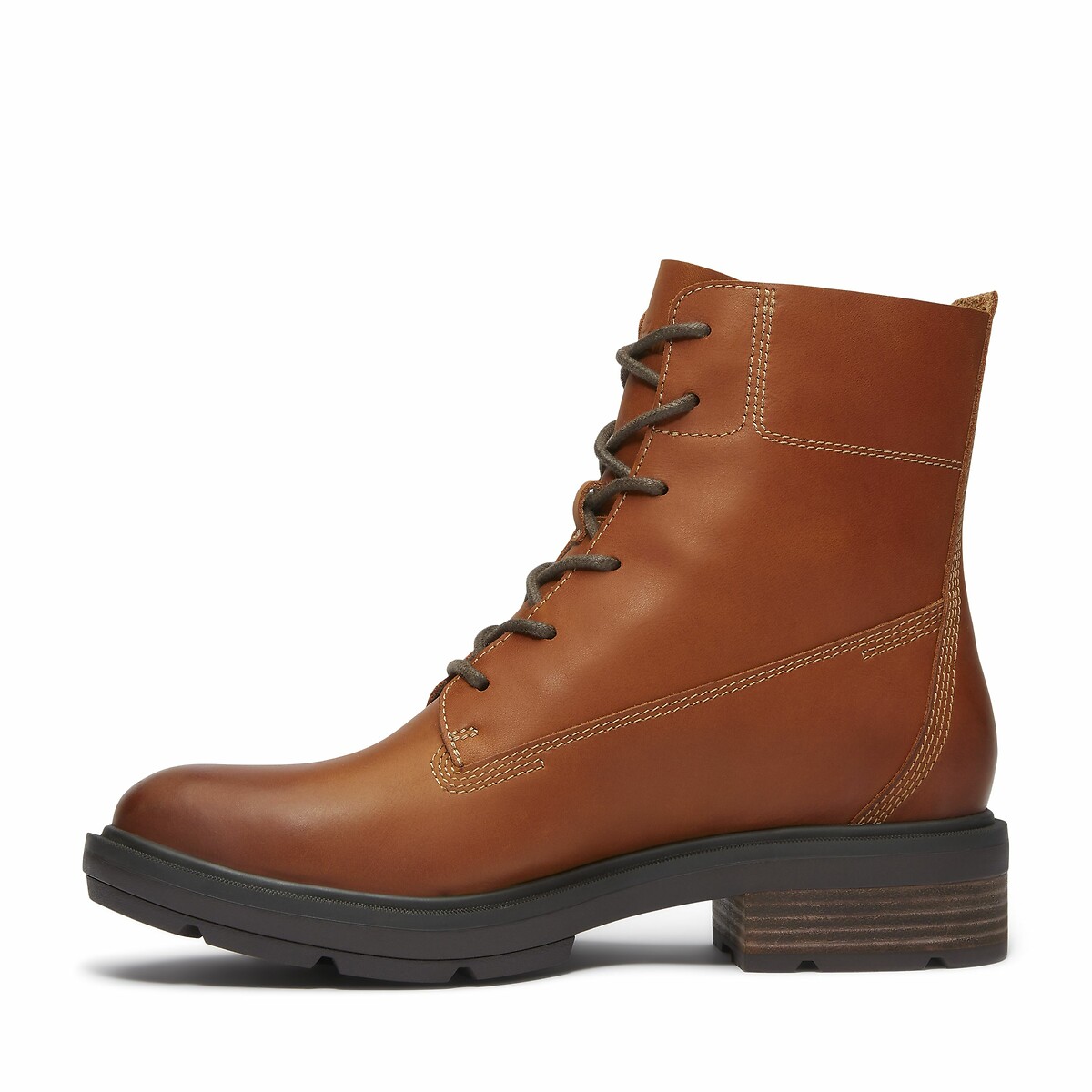 Brimfield Ankle Boots with Lace-Up Fastening light brown, TIMBERLAND