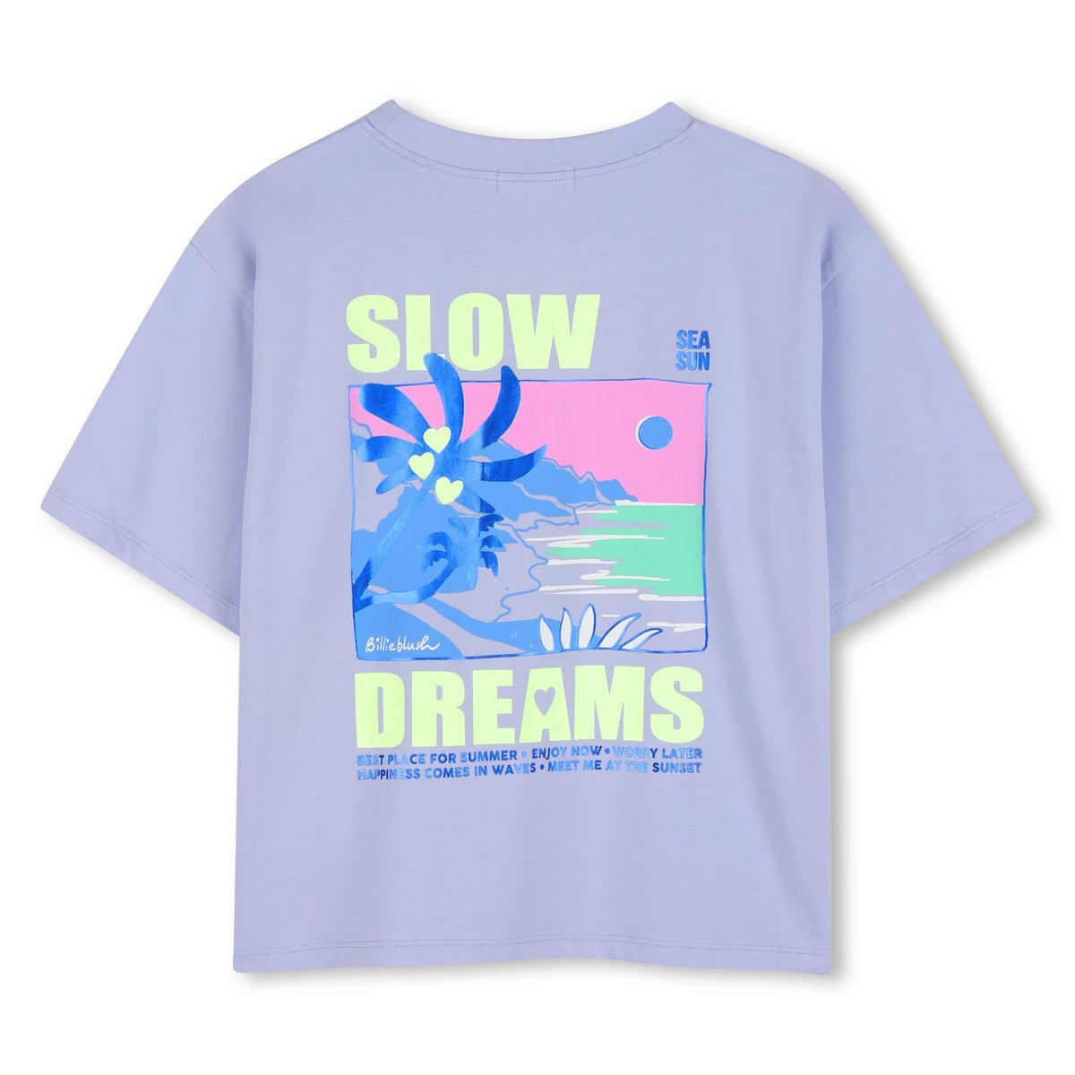 Tee-shirt manches courtes angel blue, BILLIEBLUSH