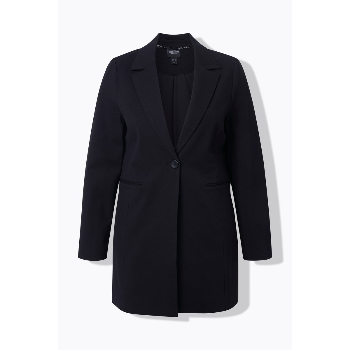 Blazer Punto di Roma avec col à revers noir, ULLA POPKEN