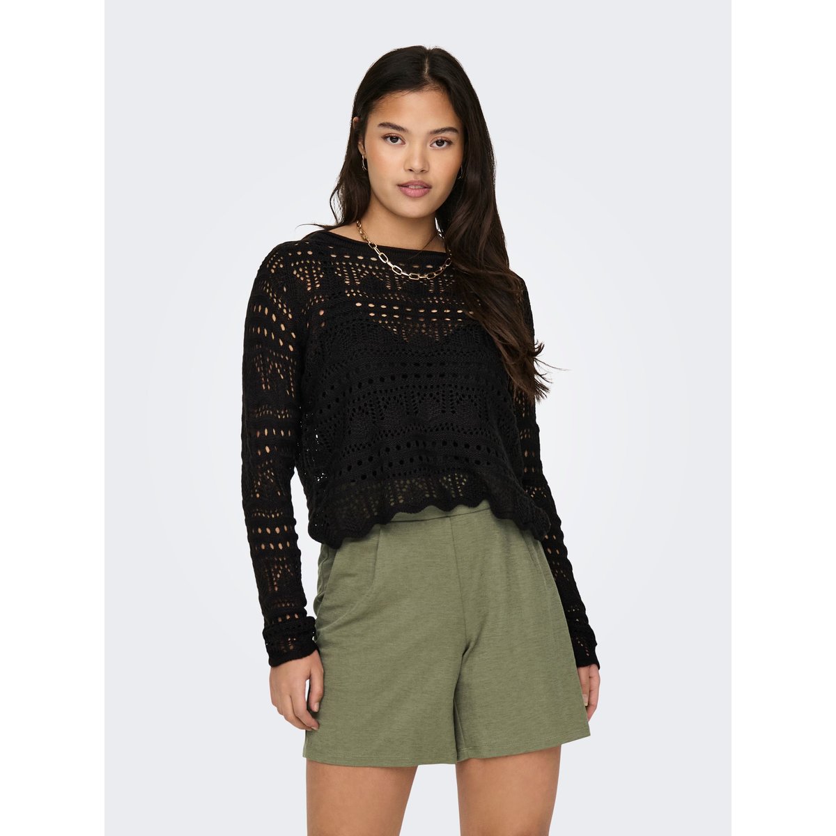 Pull En Maille black 1, JDY