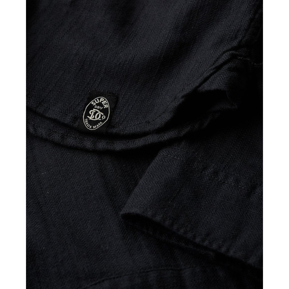 Chemise Ranch - The Merchant Store noir, SUPERDRY