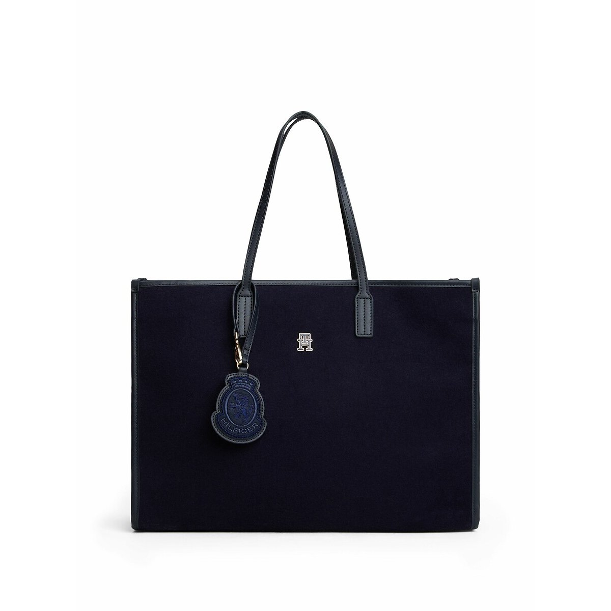 L Tote Bag with Badge 90001629, TOMMY HILFIGER