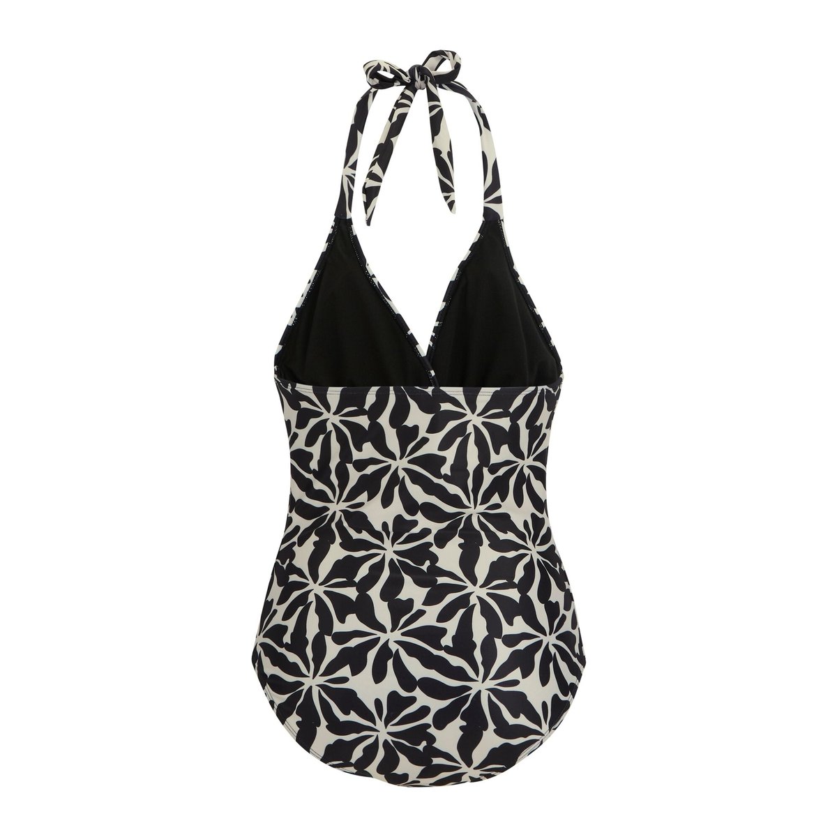 Maillot de bain 1 pièce motif/style floral abstrait FLAVIA beige, REGATTA