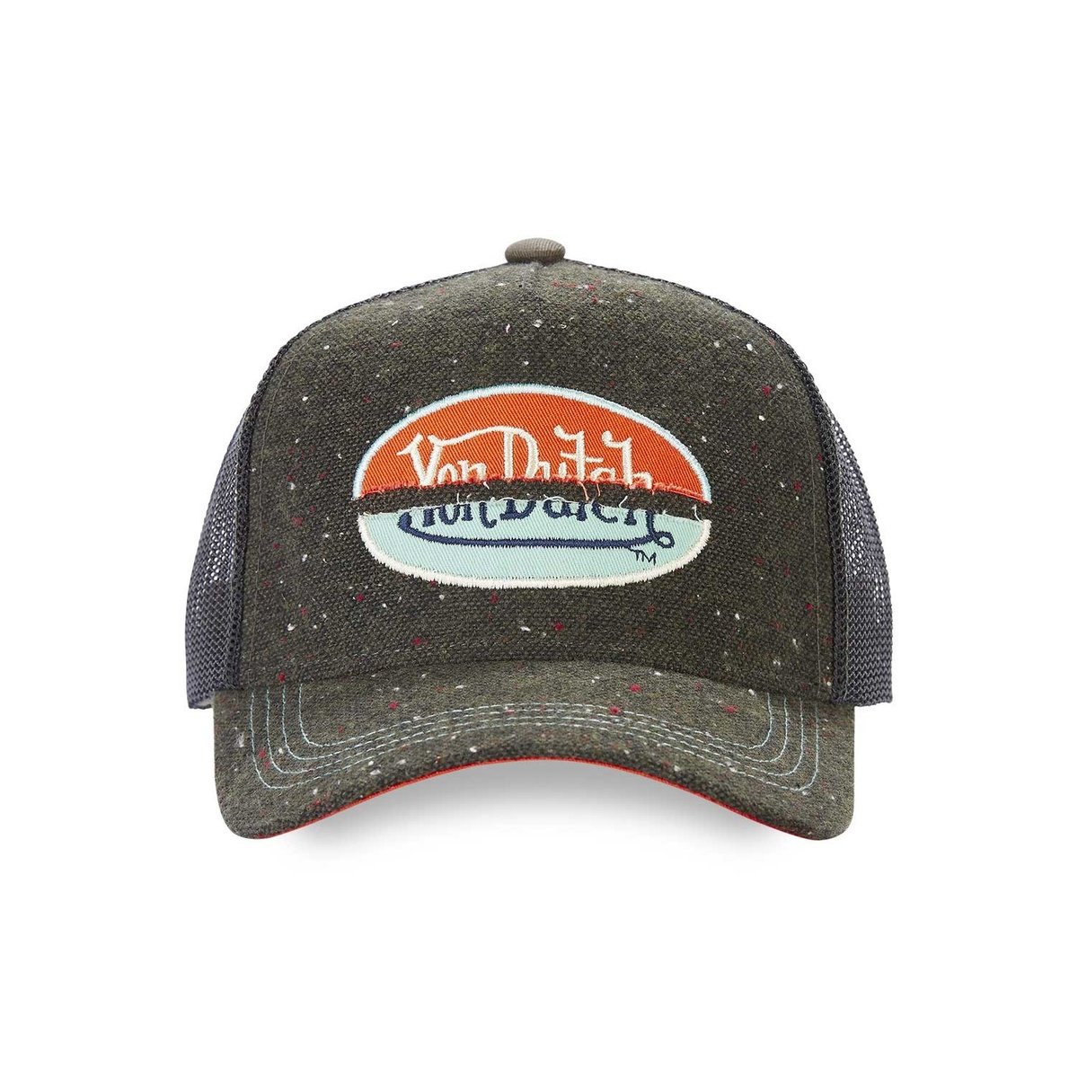 Casquette Trucker avec filet Avon vert kaki, VON DUTCH