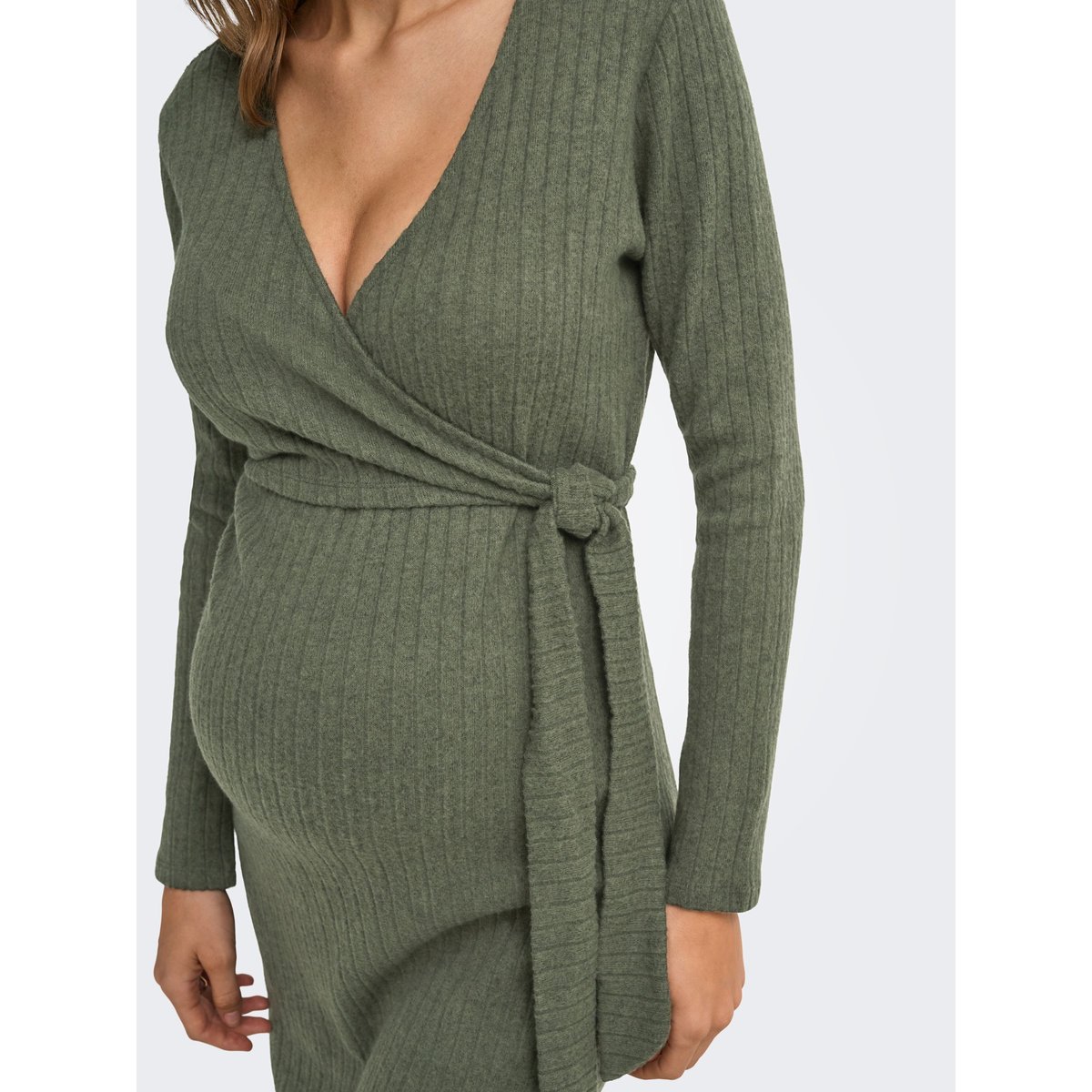 Robe verte - smokey olive 1, ONLY