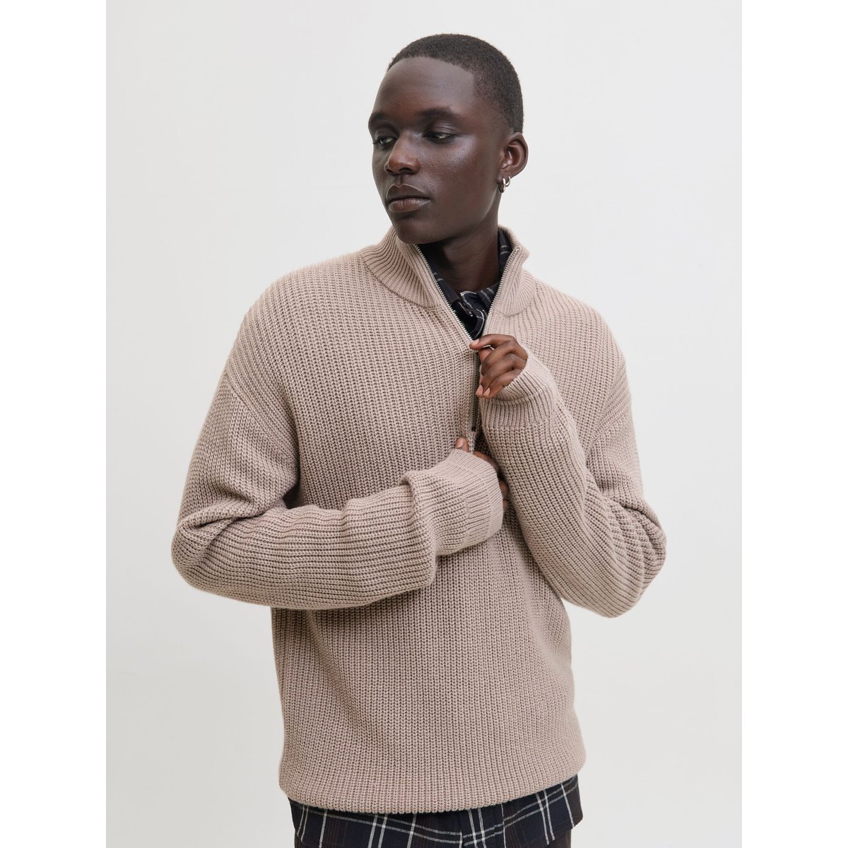 Sweat À Mi-Fermeture Éclair atmosphere, JACK & JONES