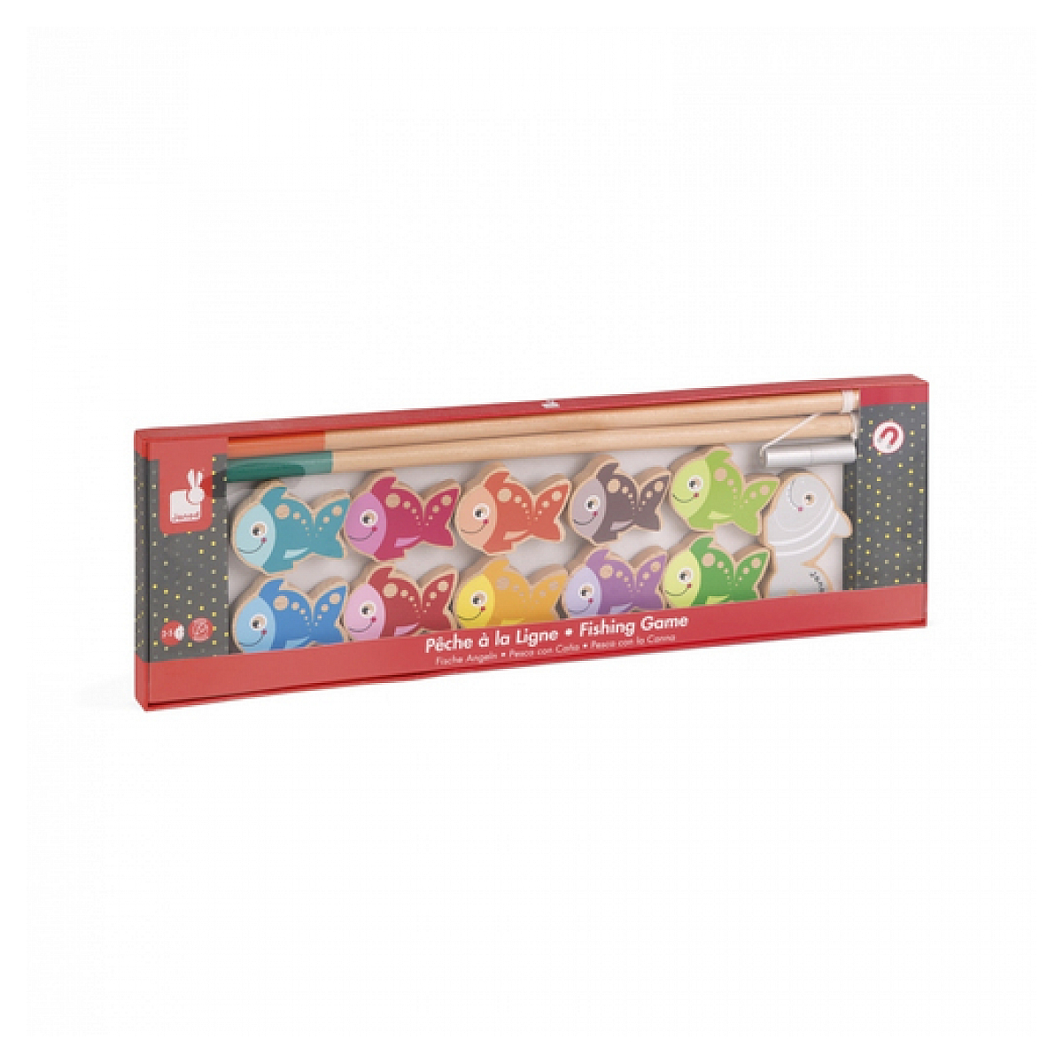 Pêche À La Ligne multicolore, JANOD