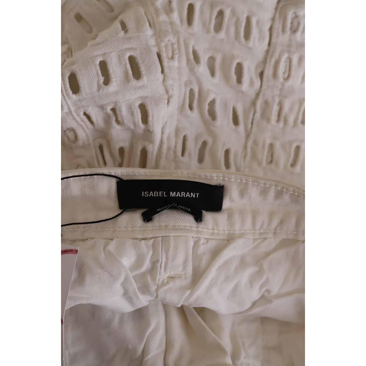 Jean slim - Très Bon État blanc, ISABEL MARANT