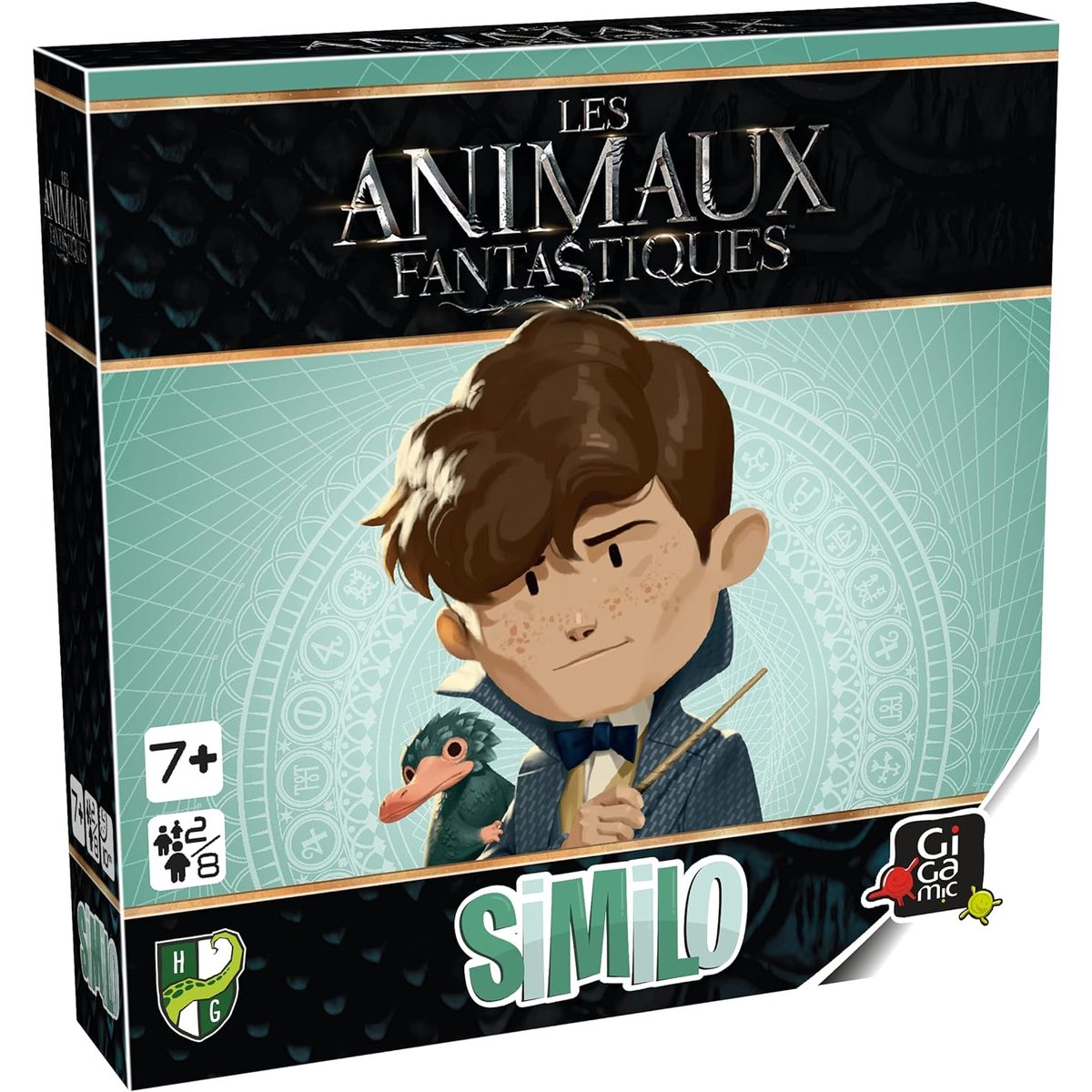 SIMILO : Animaux fantastiques bleu, GIGAMIC