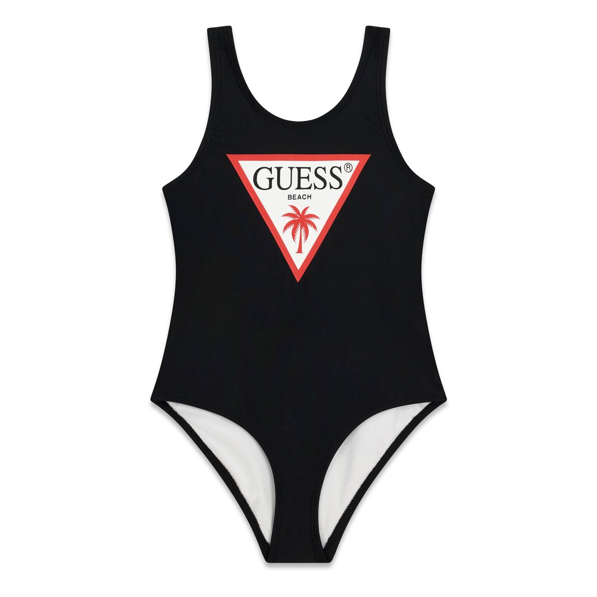 Maillot De Bain Une-Pièce Avec Logo noir, GUESS KIDS
