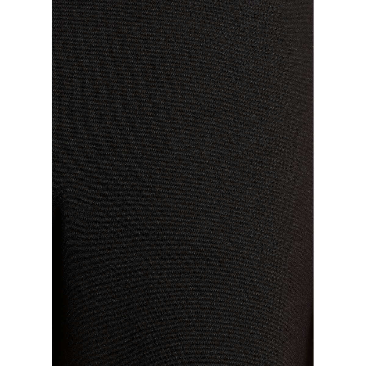 Pantalon droit 7/8ème en milano noir, LA FEE MARABOUTEE