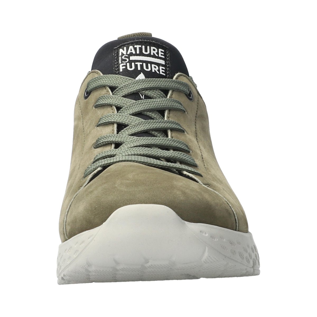 Baskets en cuir / textile WOODY kaki 5141, MEPHISTO
