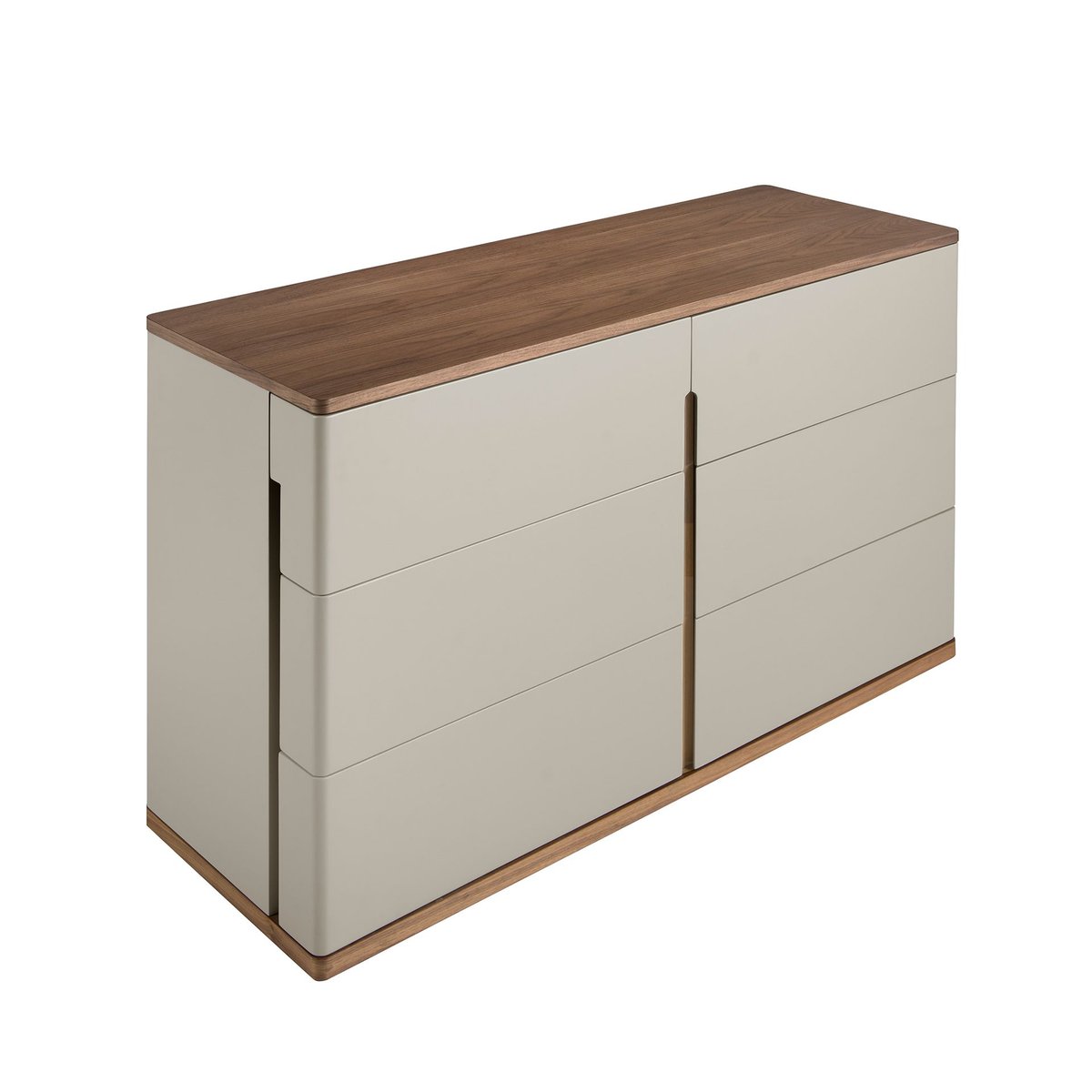 Commode en bois et noyer gris | noyer, ANGEL CERDA