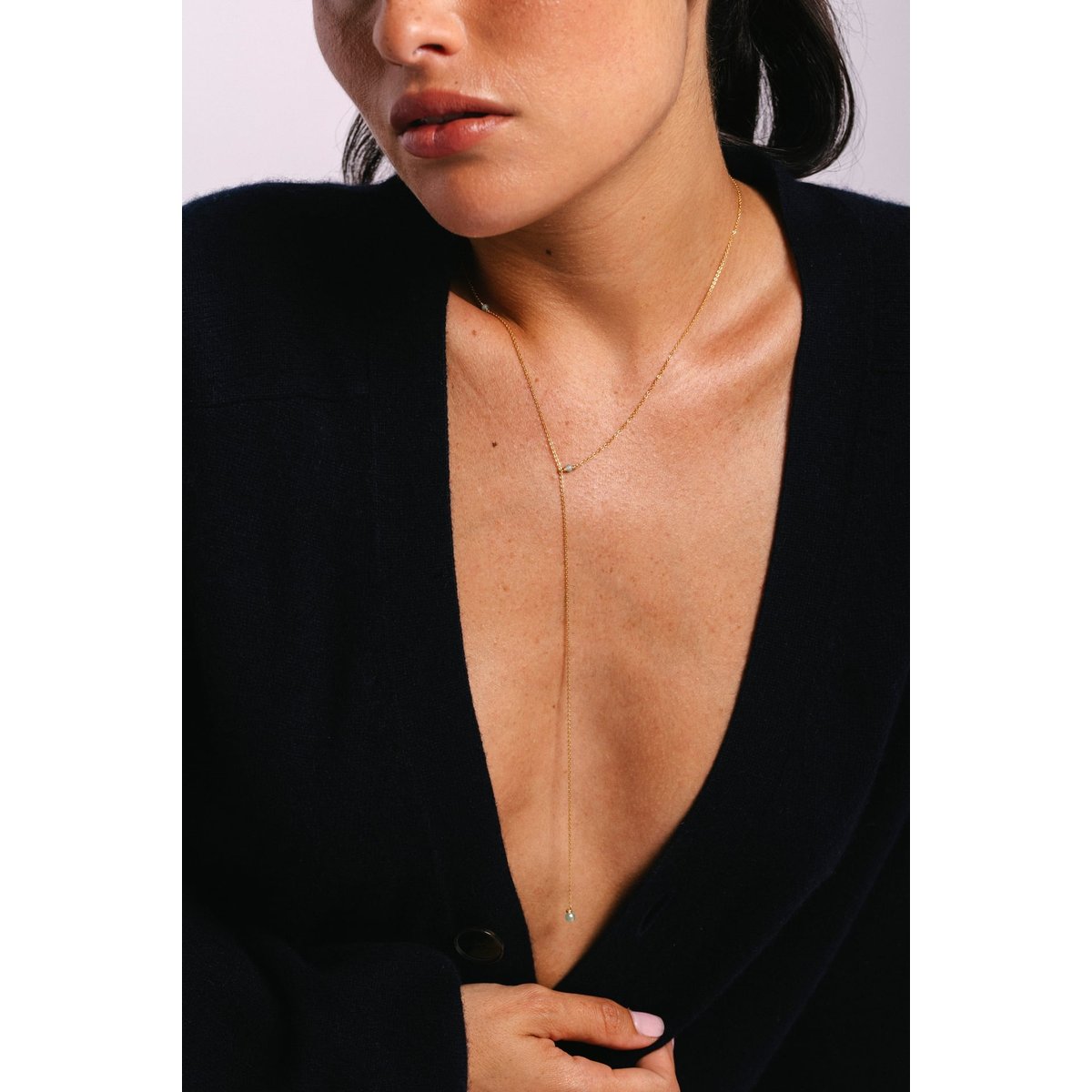 Collier Vice versa Stella - Emeraude/Aventurine émeraude, YAY PARIS