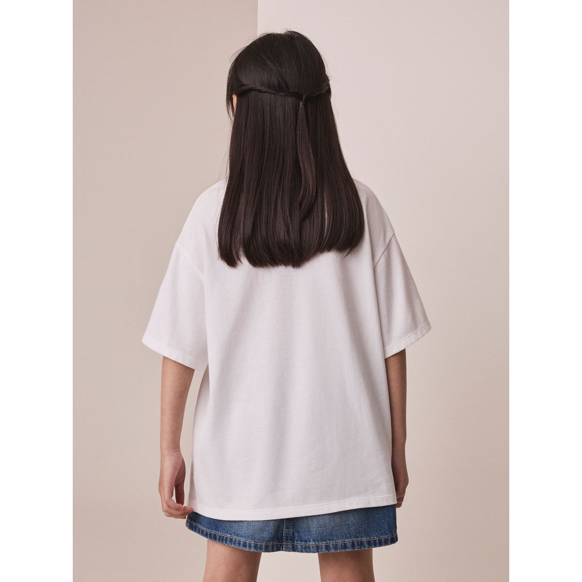 T-shirt oversize à sequins wicked blanc, NEXT