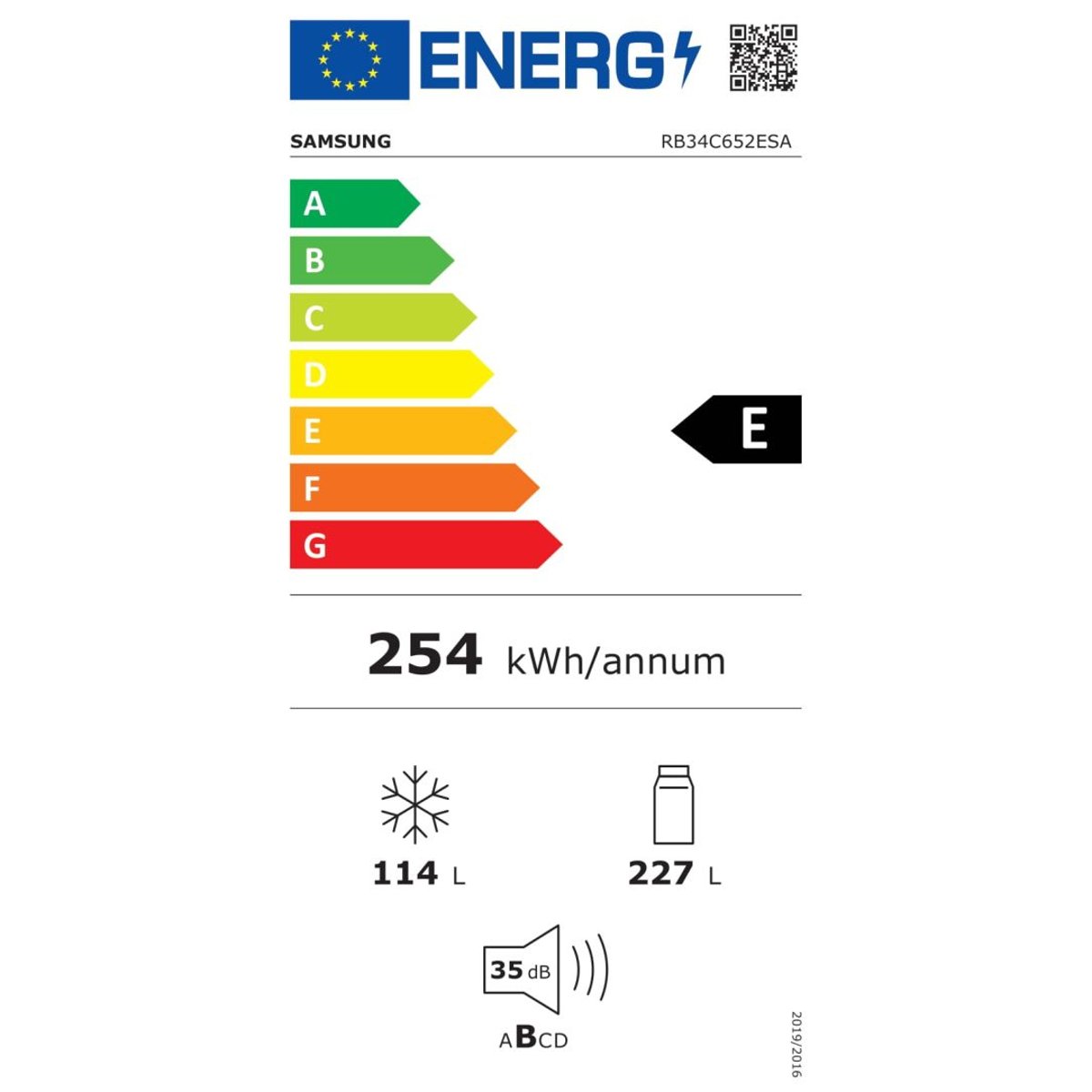 Refrigerateurs combines inverses RB34C652ESA gris, SAMSUNG