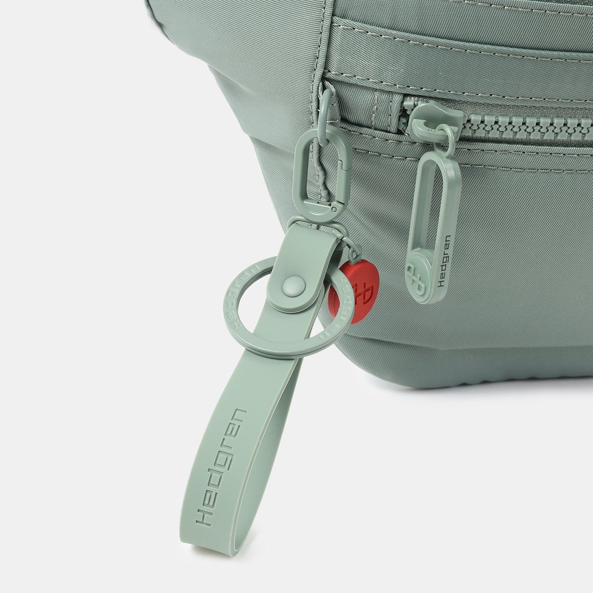 Sac banane compact RFID green milieu, HEDGREN