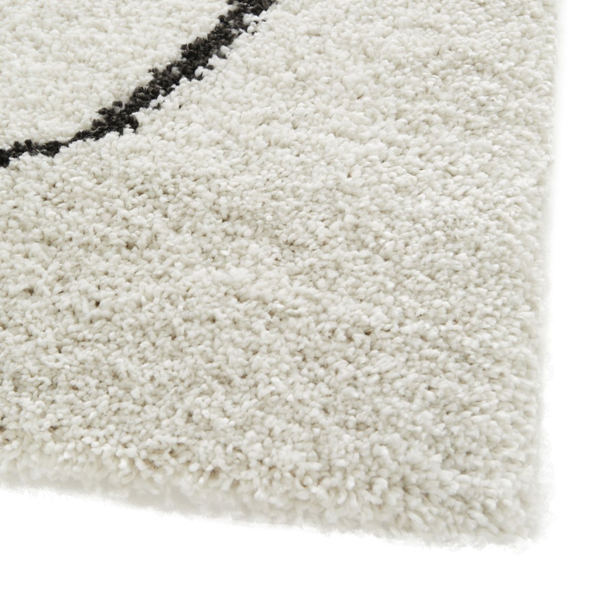 Tapis contemporain à motif organique- MONA beige, DRAWER