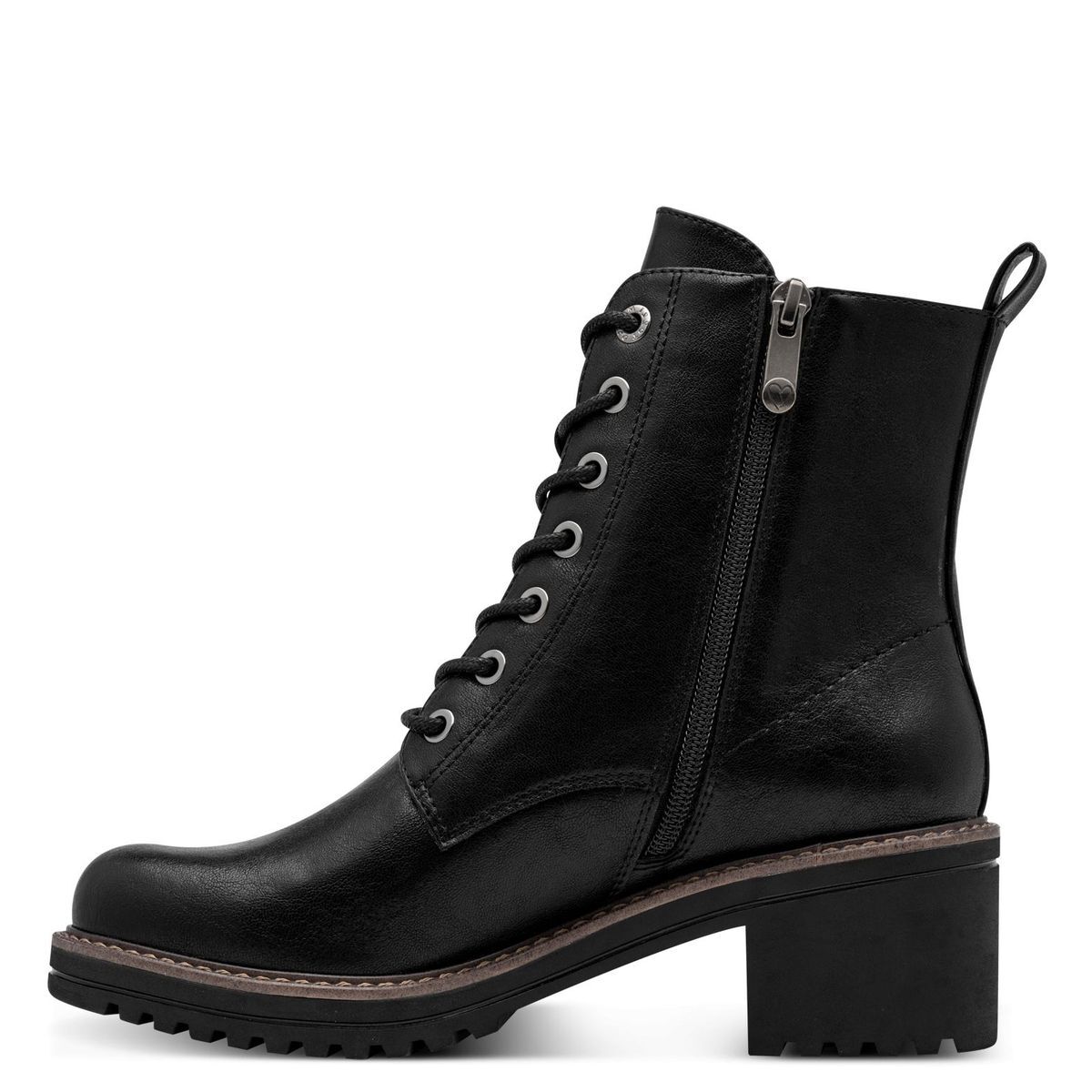 Bottine talon bloc noir, MARCO TOZZI