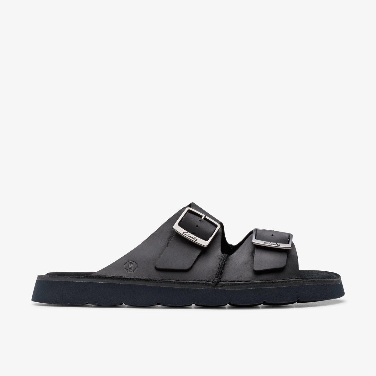 Sandales spartiates Cuir SOLSBURY STRAP noir, CLARKS