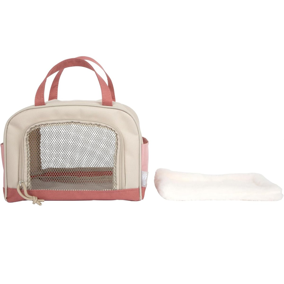 Chien avec sac et kit de soins rose, SMALL FOOT COMPANY