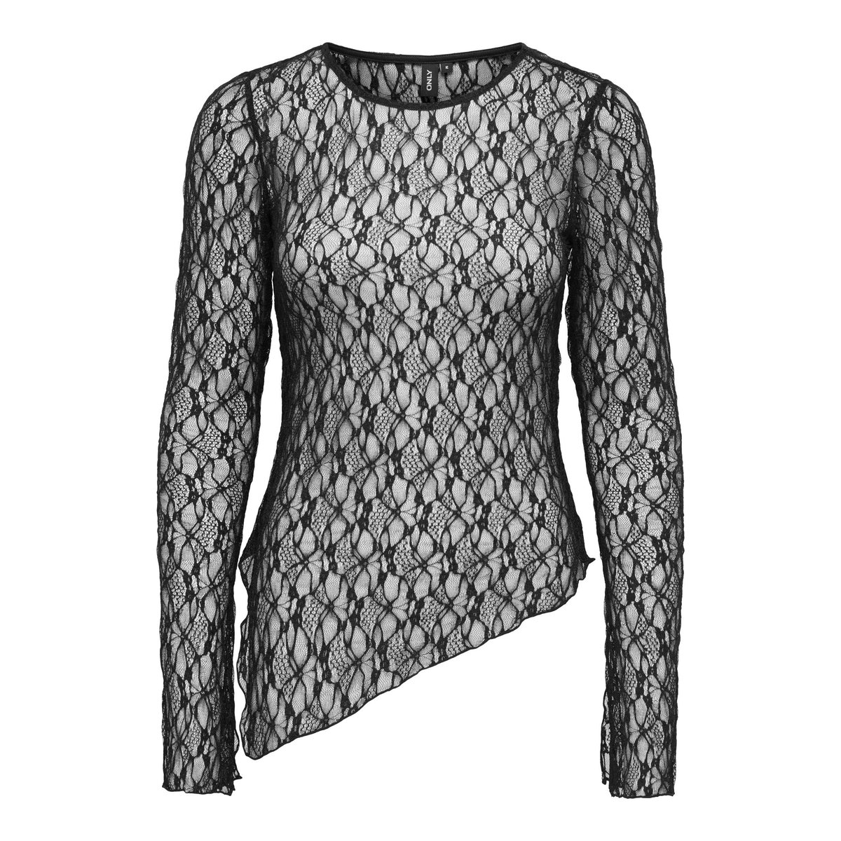 Top Asymétrique noire - black, ONLY
