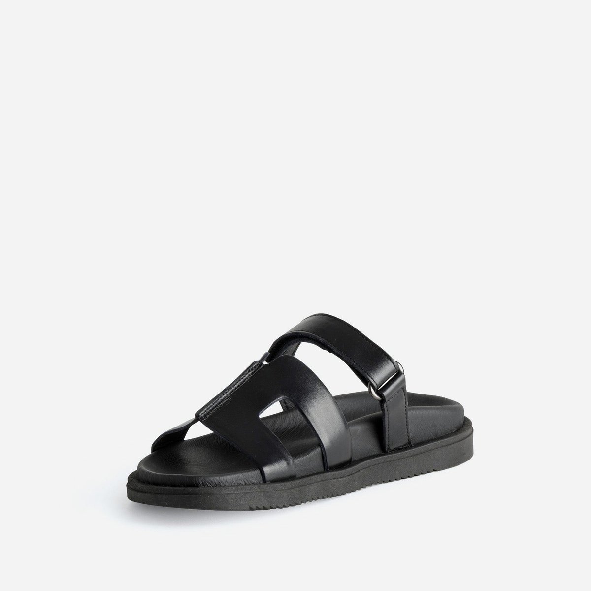 Mule en cuir MAIANE noir, TEXTO