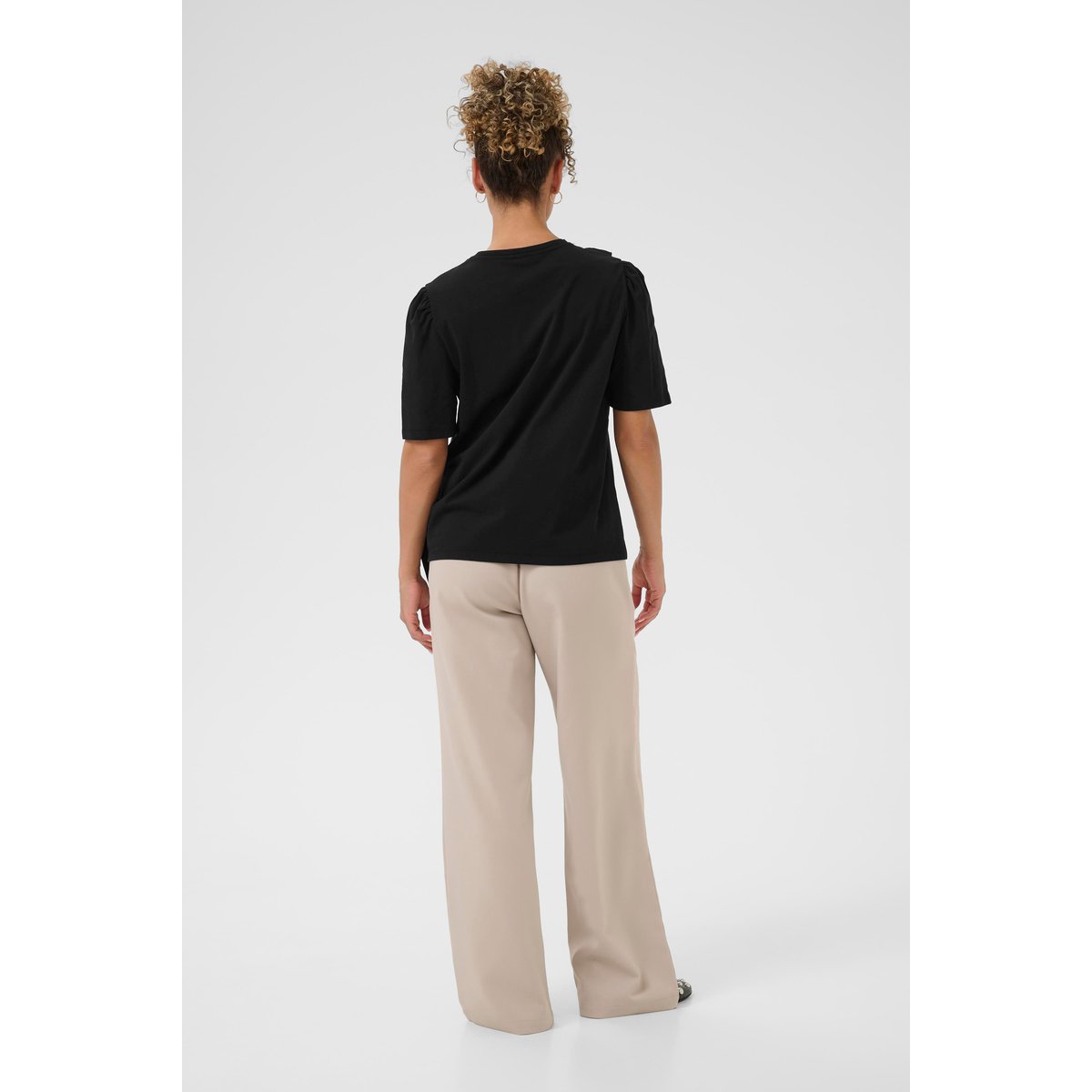 T-shirt à manches courtes noir pitch black, CREAM