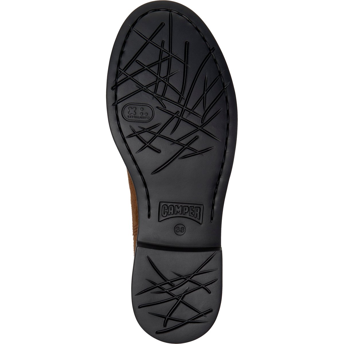 Bottines Dean Suede Leather brun moyen 010, CAMPER