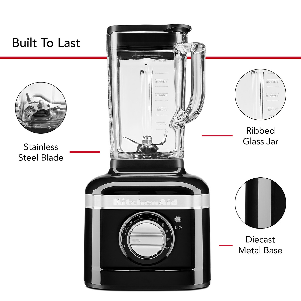 Artisan K400 Stand Blender - 5KSB4026 black, KITCHENAID