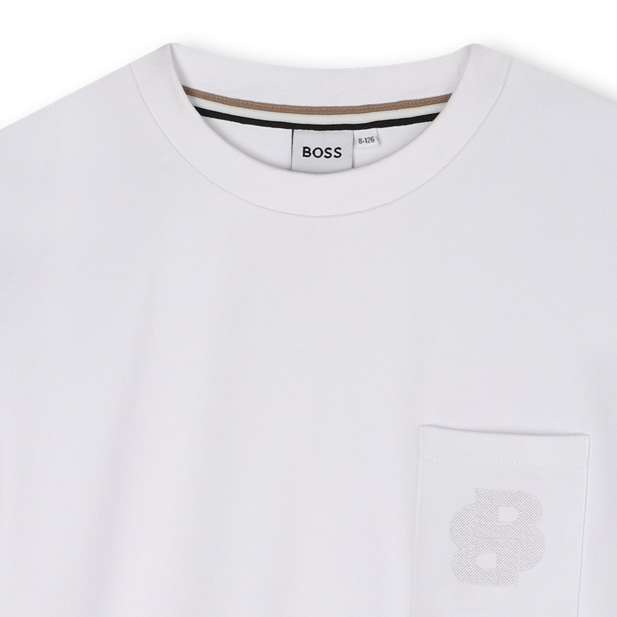 T-shirts à manches courtes blanc, BOSS KIDSWEAR