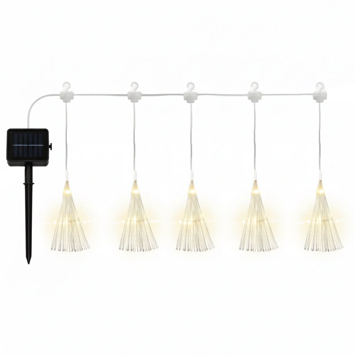 Guirlande solaire FIREWORKS STRING LIGHT 450 cuivre, LUMISKY