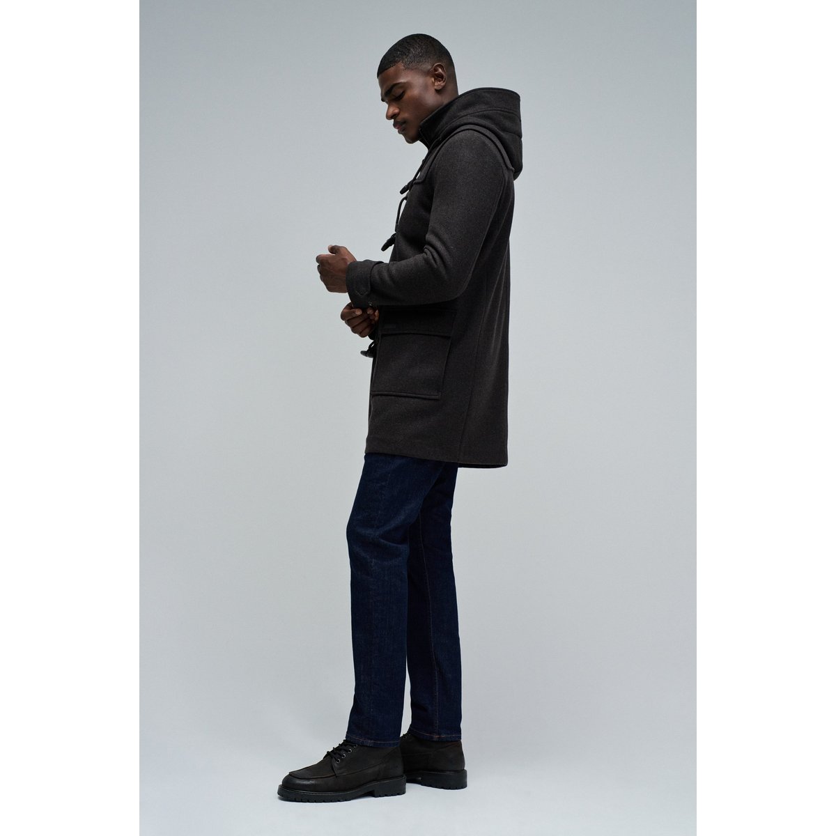 MANTEAU CANADIEN EN LAINE marron, SALSA JEANS