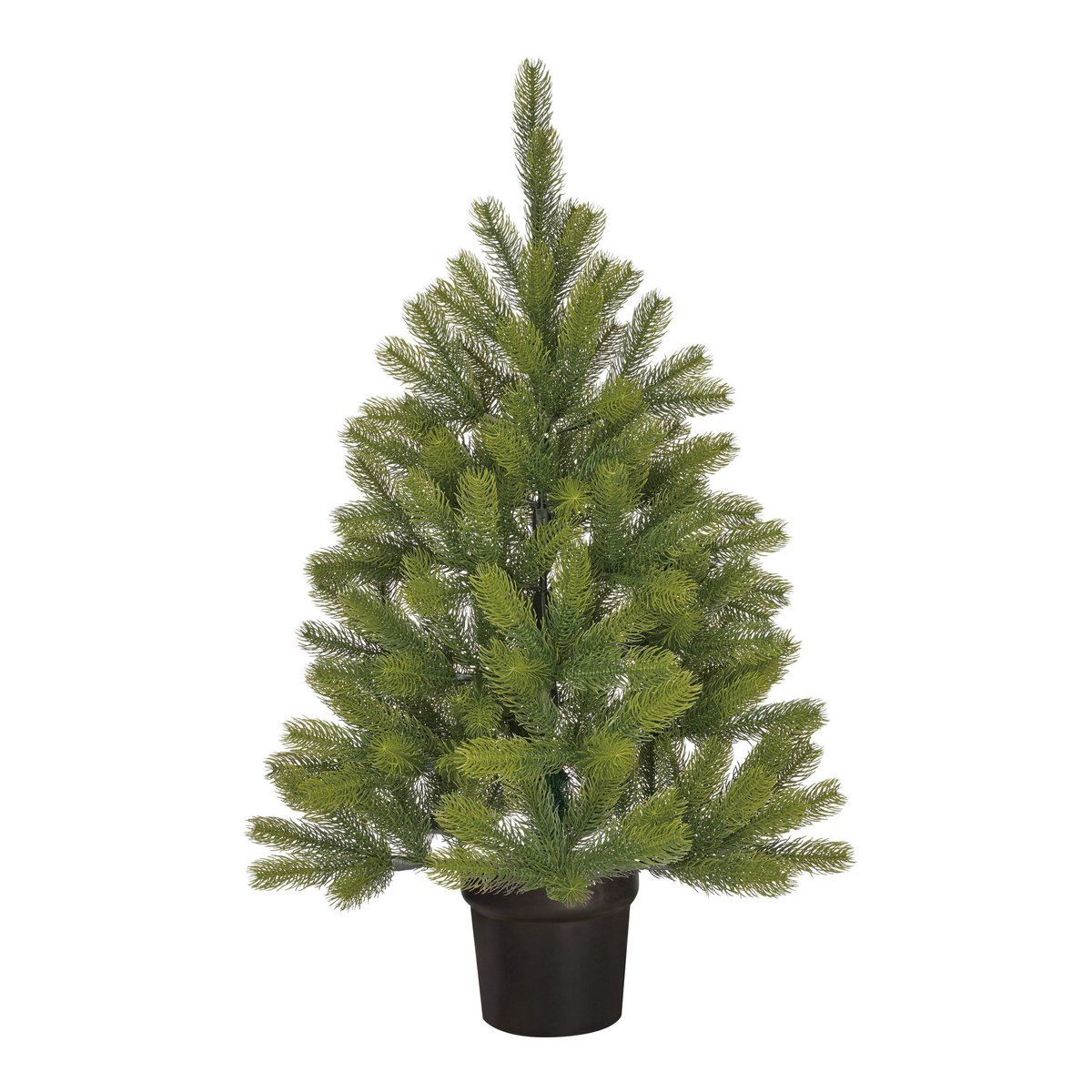 Sapin de Noël artificiel H90 cm NAGOYA vert, BLACK BOX TREES