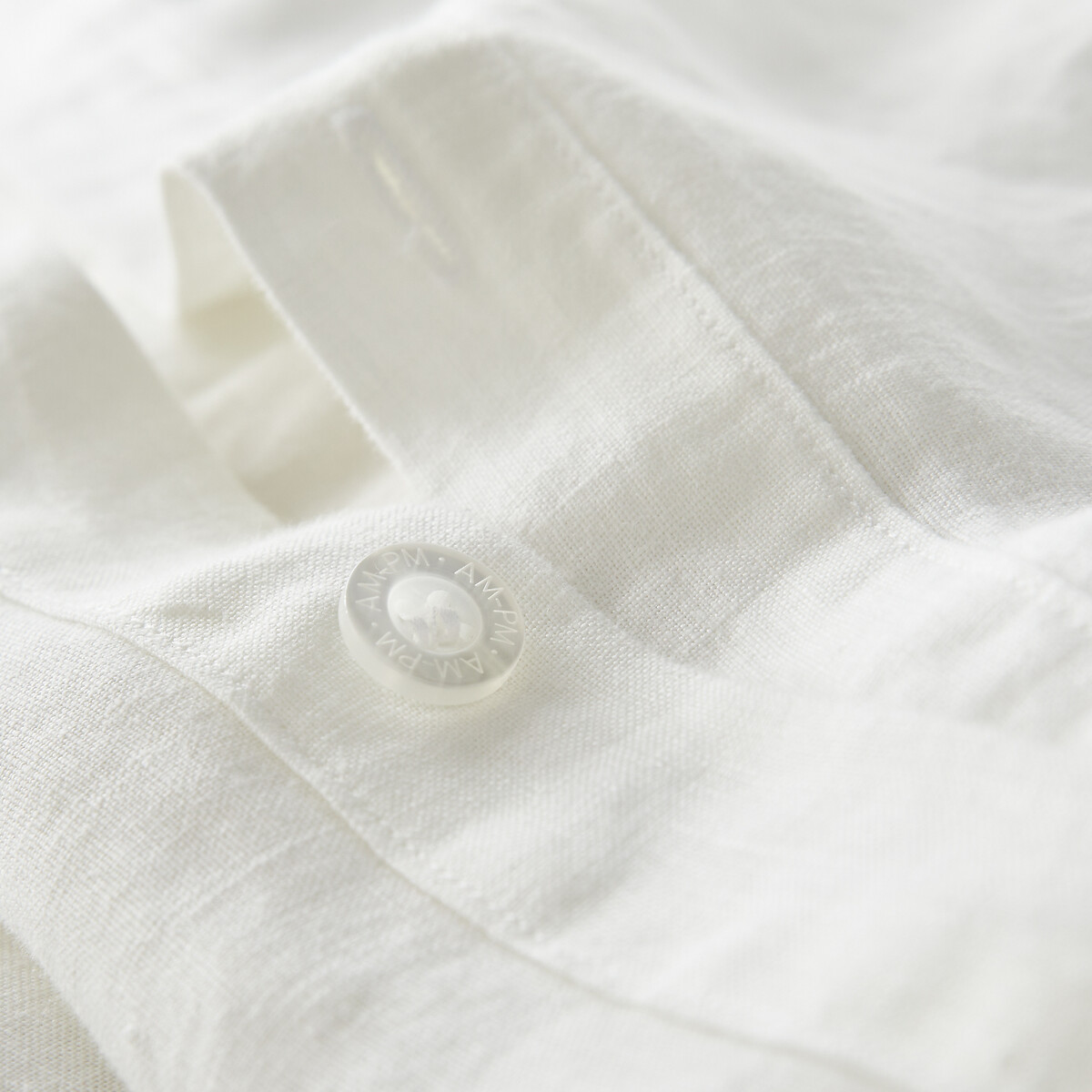 Elina Washed Linen Duvet Cover white, AM.PM