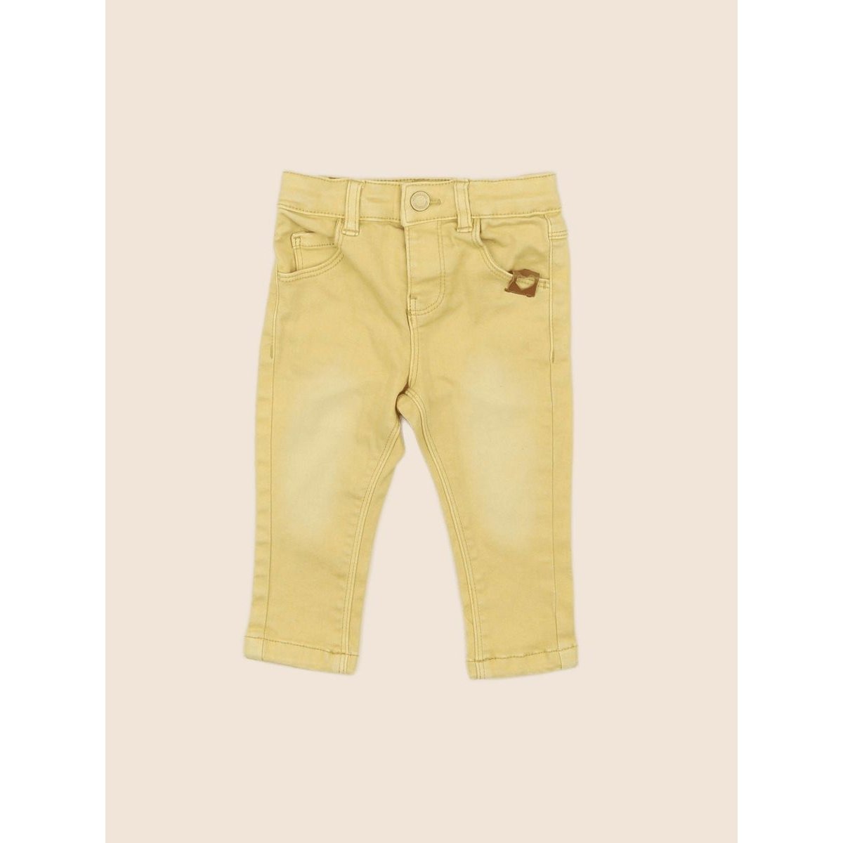 Pantalon - Etat satisfaisant jaune, VERTBAUDET