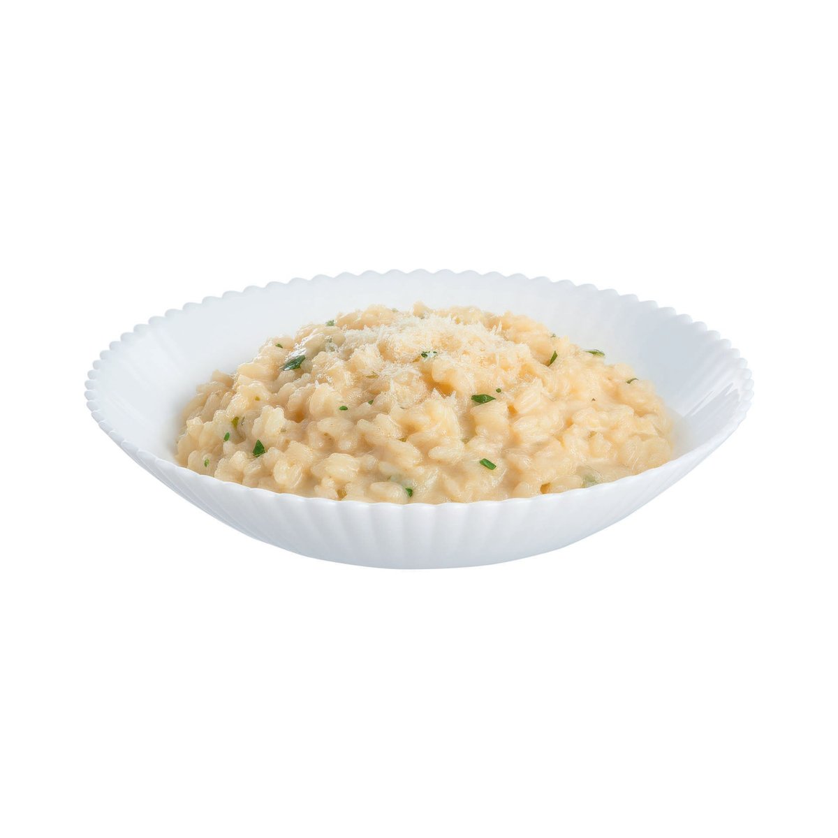 6 assiettes creuses blanches en opale 20 cm -BLOOM blanc, LUMINARC