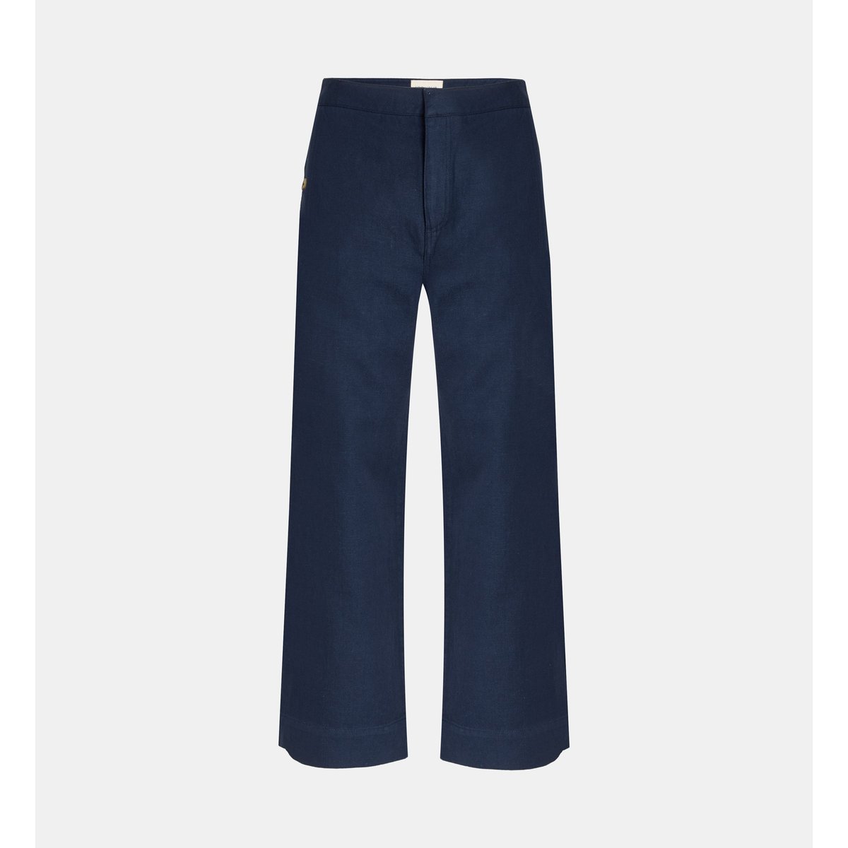Pantalon nolita large en coton bleu marine, JODHPUR