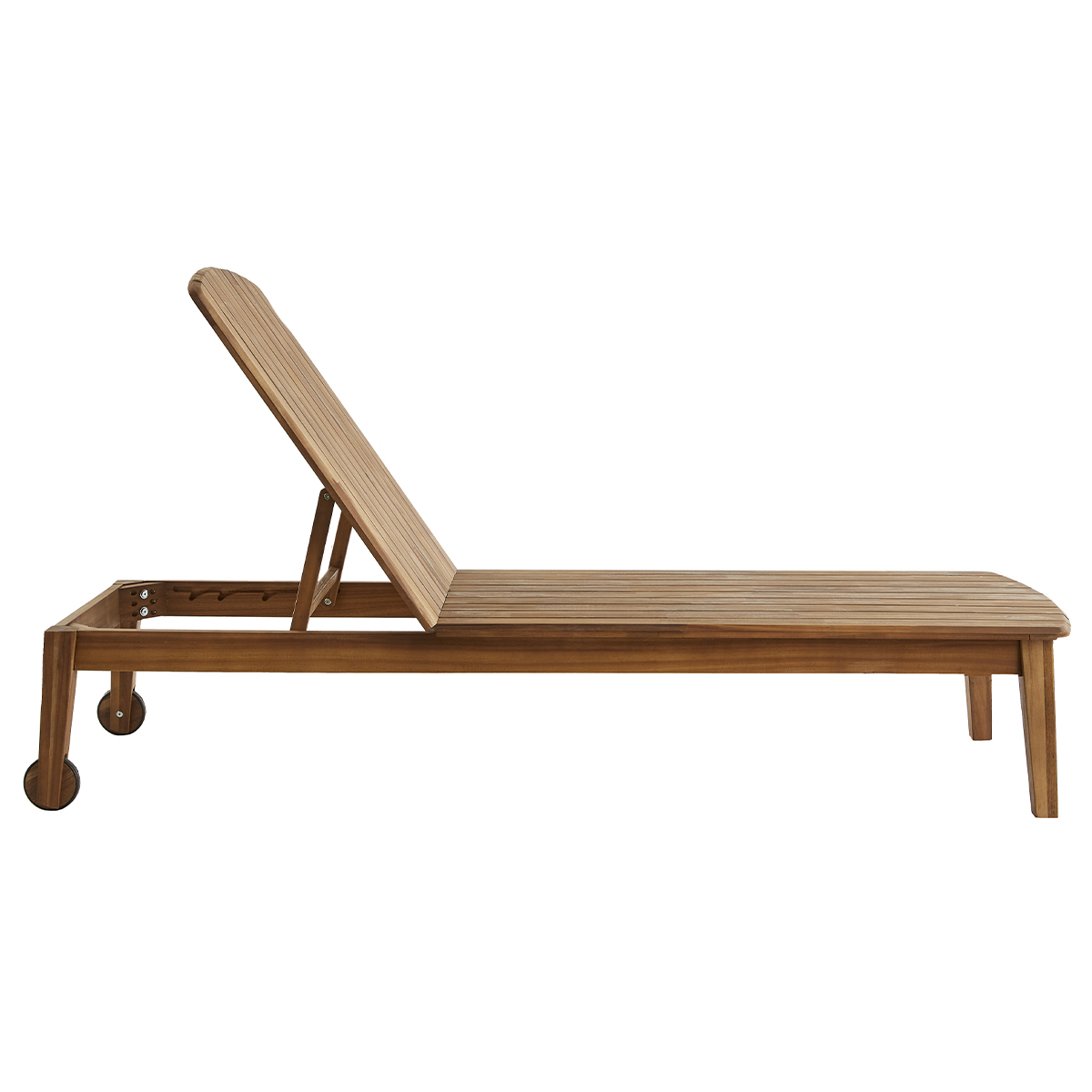 Bain de soleil en bois massif CANOPEE naturel, MILIBOO
