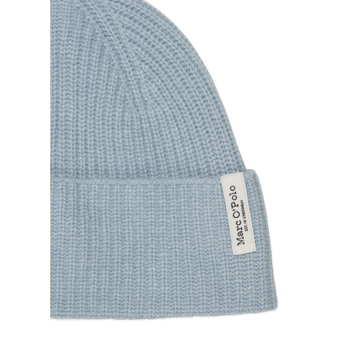 bonnet tricoté en mélange de laine douce gris, MARC O'POLO