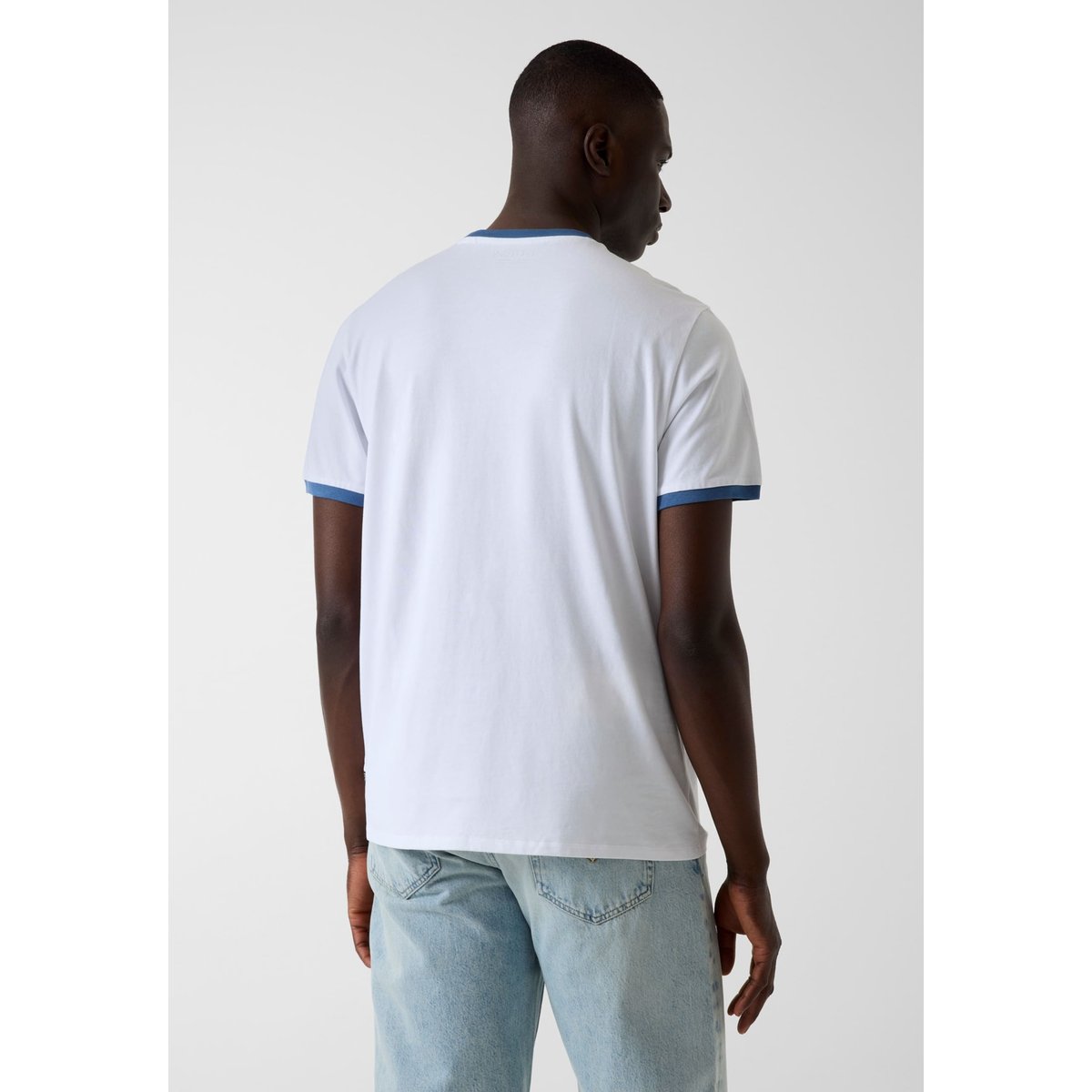 T-Shirt En Coton blanc, GUESS