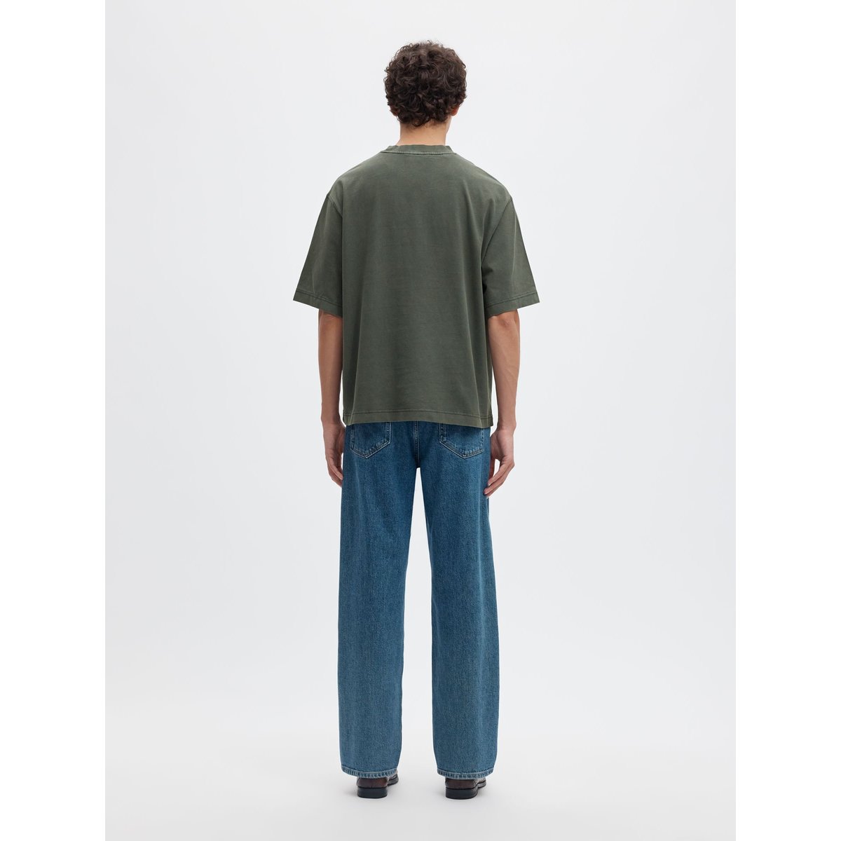 T-Shirt peat, SELECTED