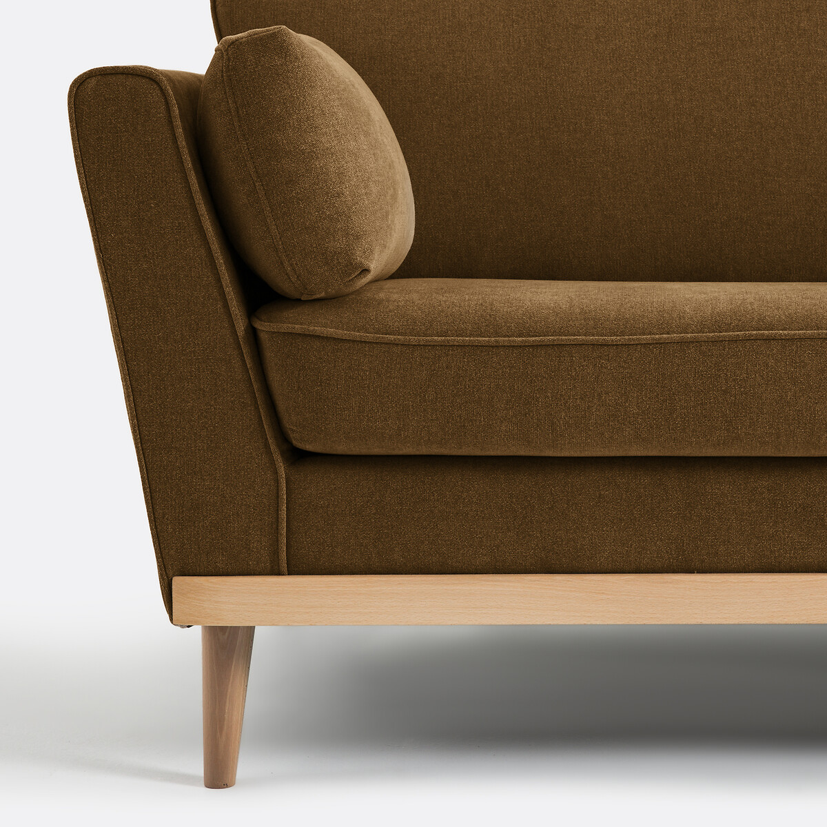 Canapé polyester chiné, 3 ou 4 places, Tasie bronze, LA REDOUTE INTERIEURS