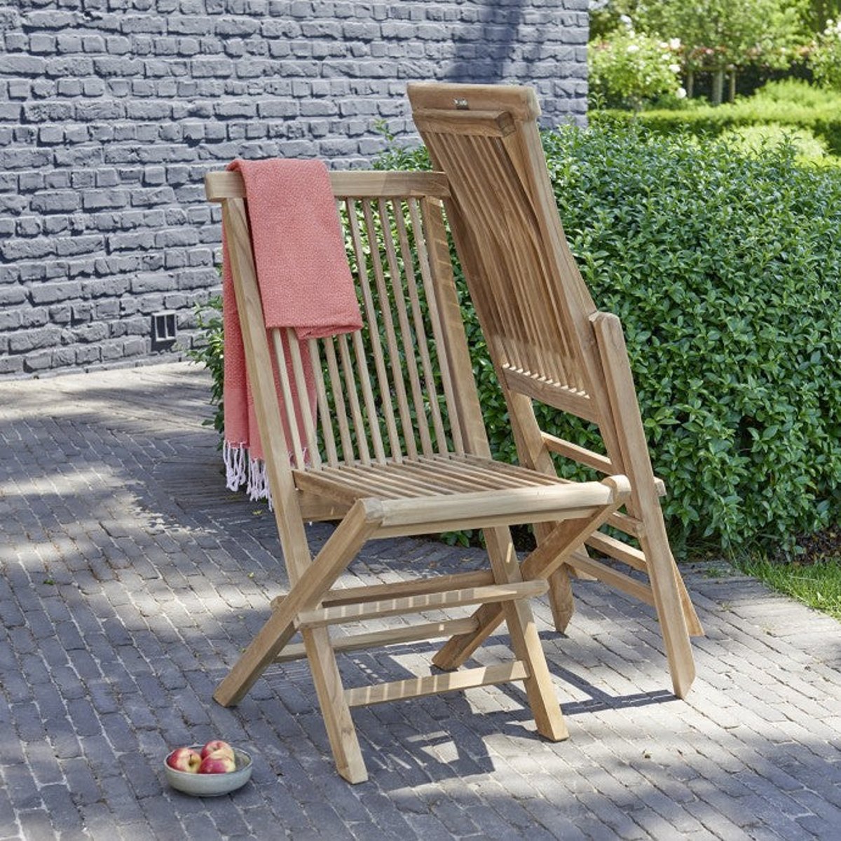 Salon de jardin en teck massif 6/8 places MALTE naturel, BERAH GETAH